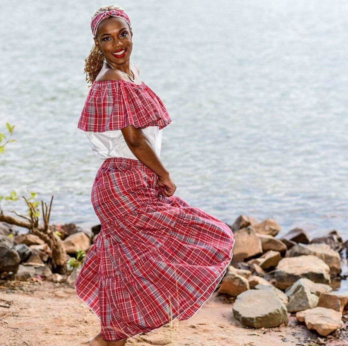 Women’s Bandana Outfit of Jamaica