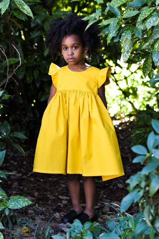 Marigold Magic Mustard Yellow Dress