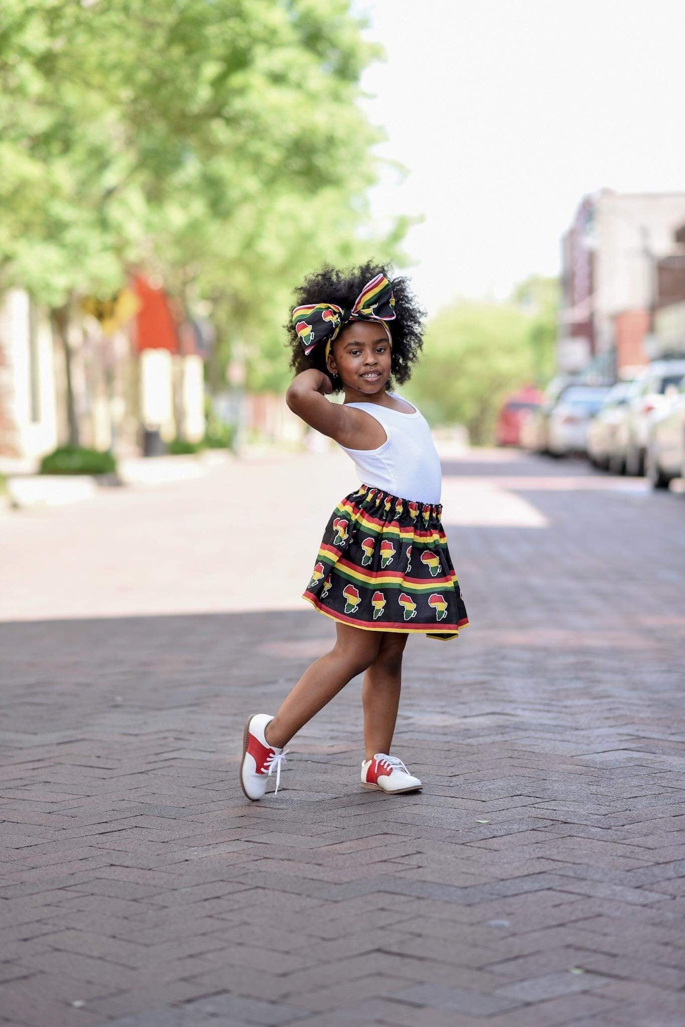 Mother Africa Skirt Set