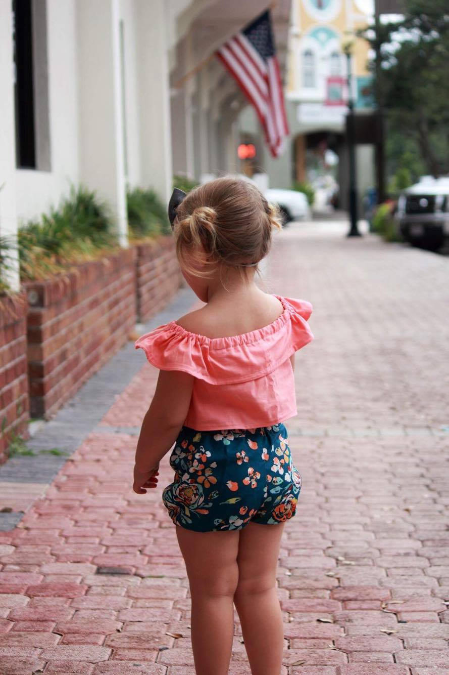Boho Floral Bloomers