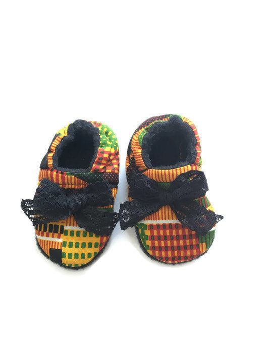 Kente Baby Shoes