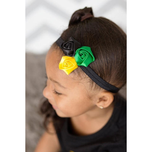 Jamaican Satin Flower Headband